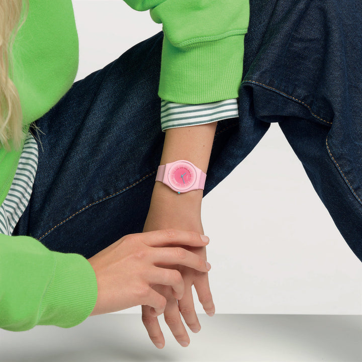 Swatch Radiantly Pink - SS08P110