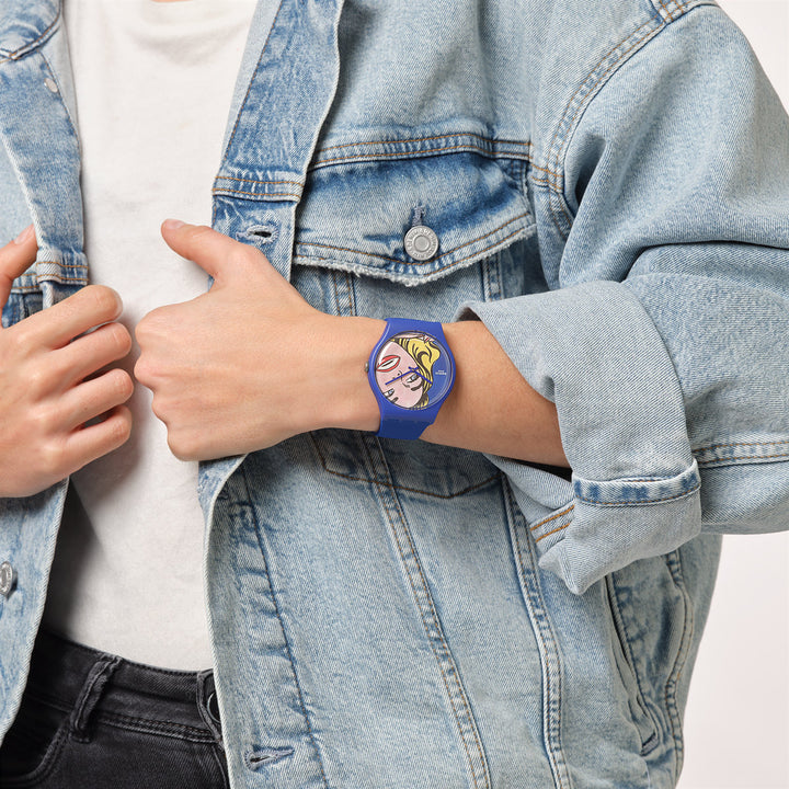 Swatch Girl by Roy Lichtenstein - SUOZ352