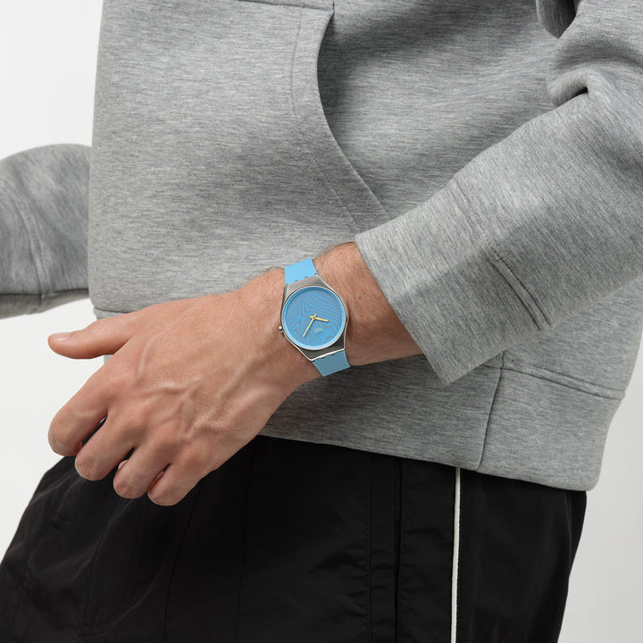 Swatch Iridescently Blue - SYXS164