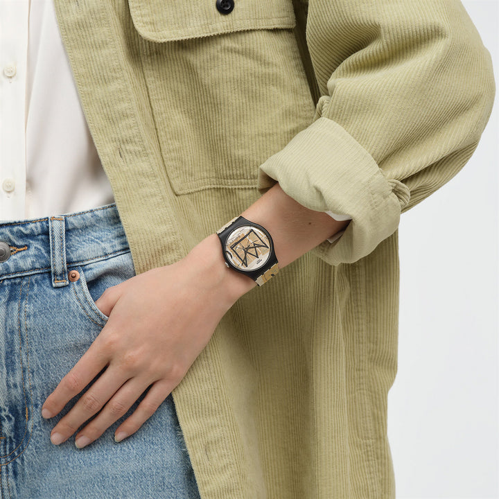 Swatch Untitled by Jean-Michel Basquiat - SUOZ355