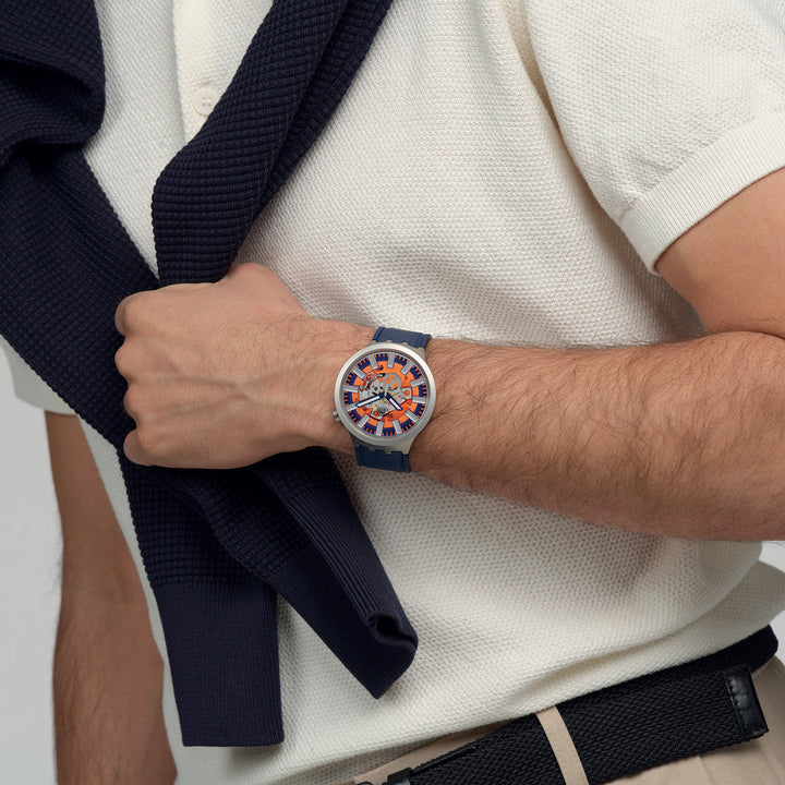 Swatch Orange in The Works - SB07S114