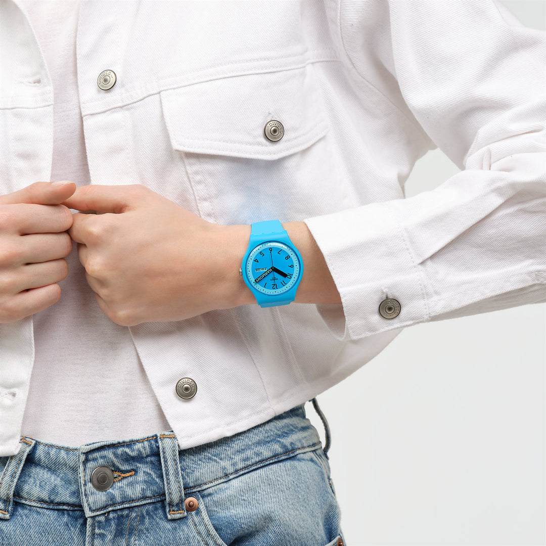 Swatch Proudly Blue - SO29S702