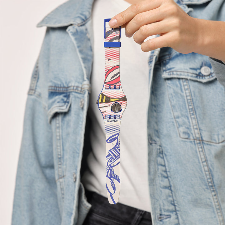 Swatch Girl by Roy Lichtenstein - SUOZ352