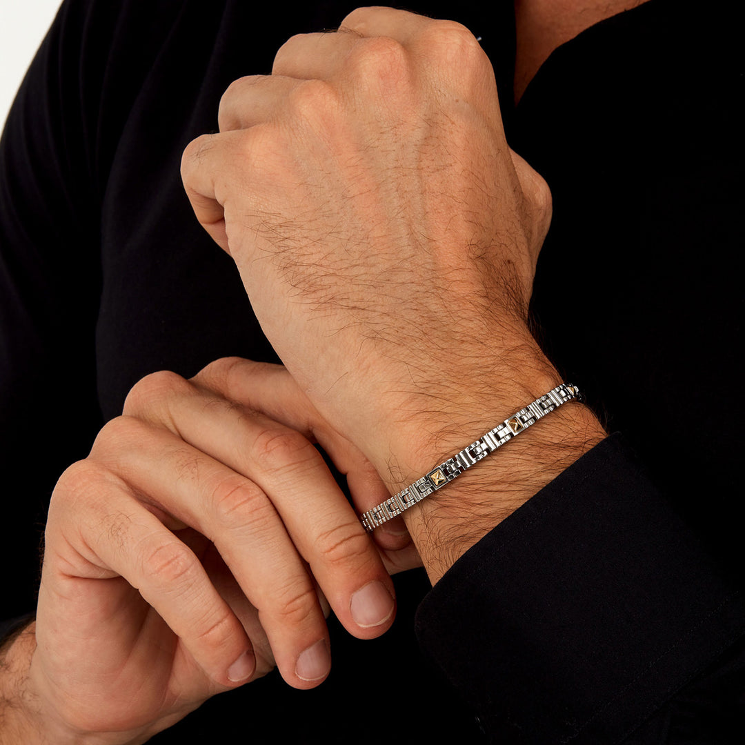 Morellato Pyramid Gold Armband - SATM27