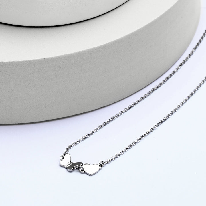 Morellato Passioni Butterfly Heart Halskette - SAUN32
