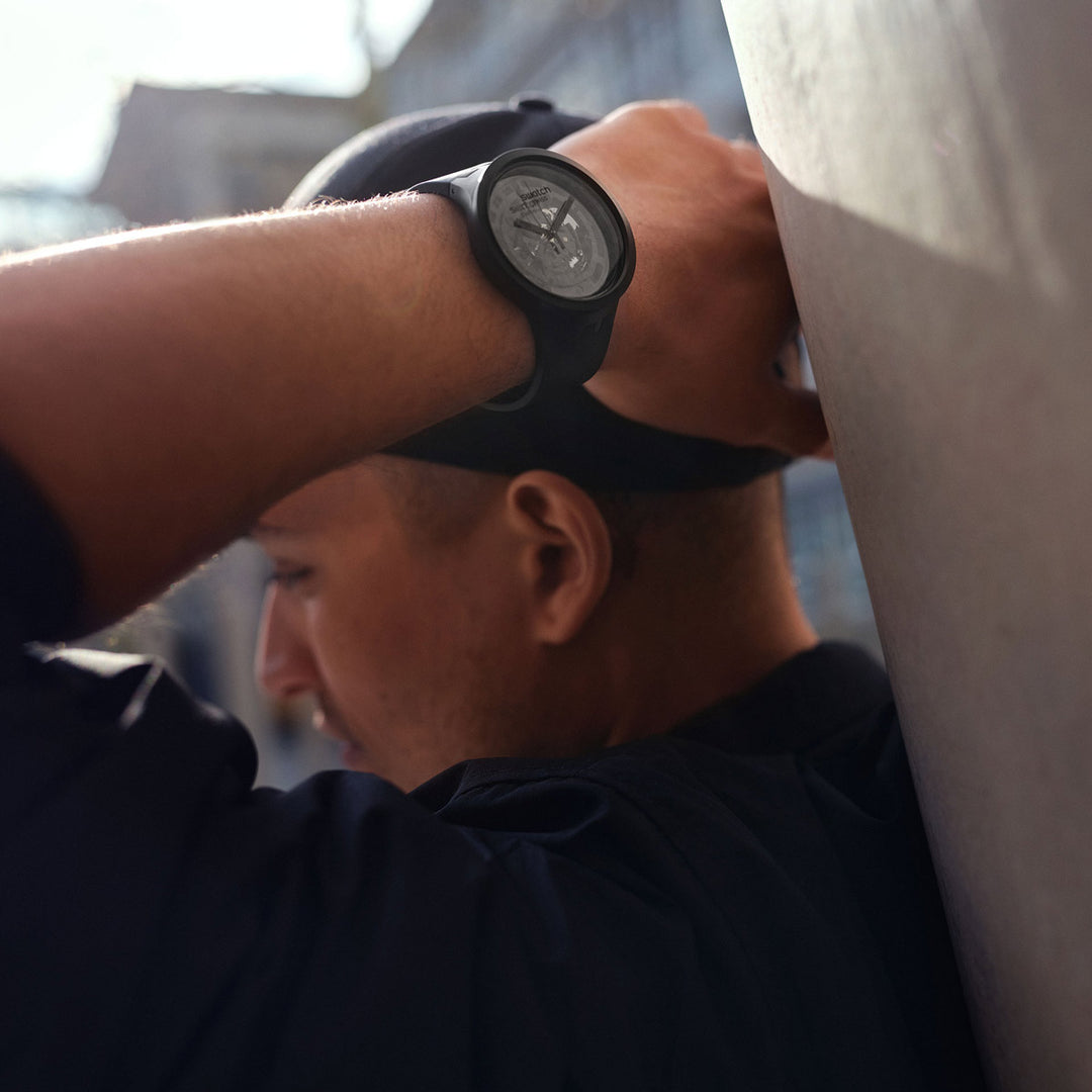 Swatch Big Bold Bioceramic Next Black - SB03B100
