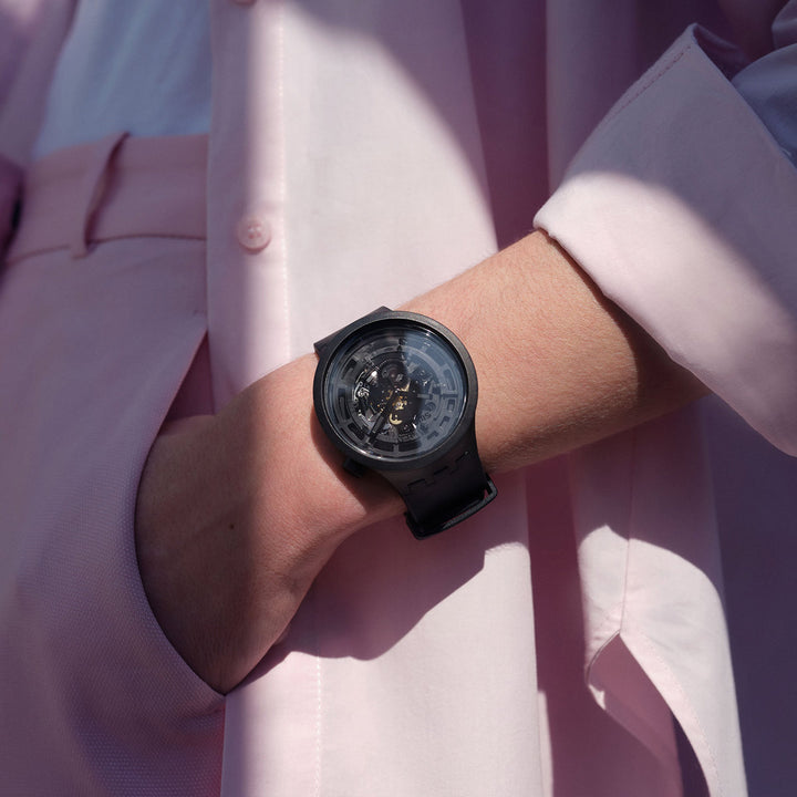 Swatch Big Bold Bioceramic Next Black - SB03B100