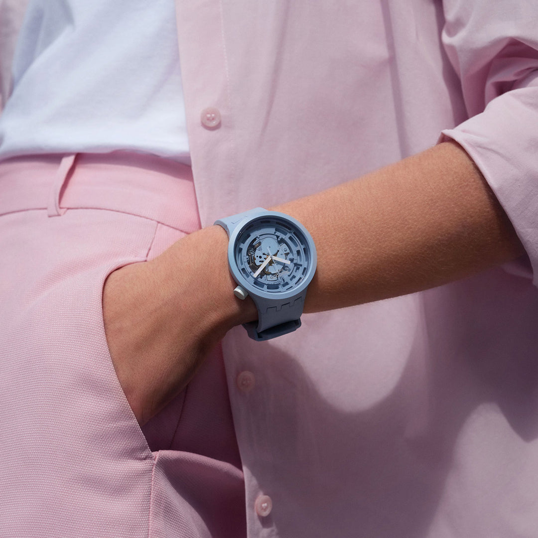 Swatch Big Bold Bioceramic Next Blue - SB03N100