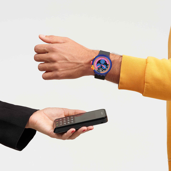 Swatch Neon Party to The Max Pay! - SB06N101-5300
