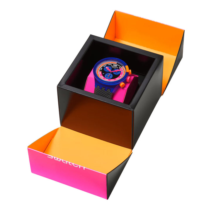 Swatch Neon Party to The Max - SB06N102