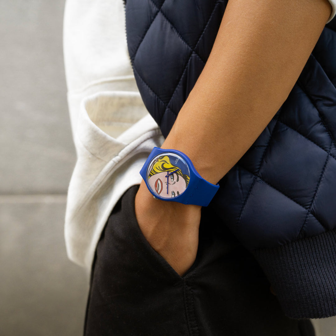 Swatch Girl by Roy Lichtenstein - SUOZ352
