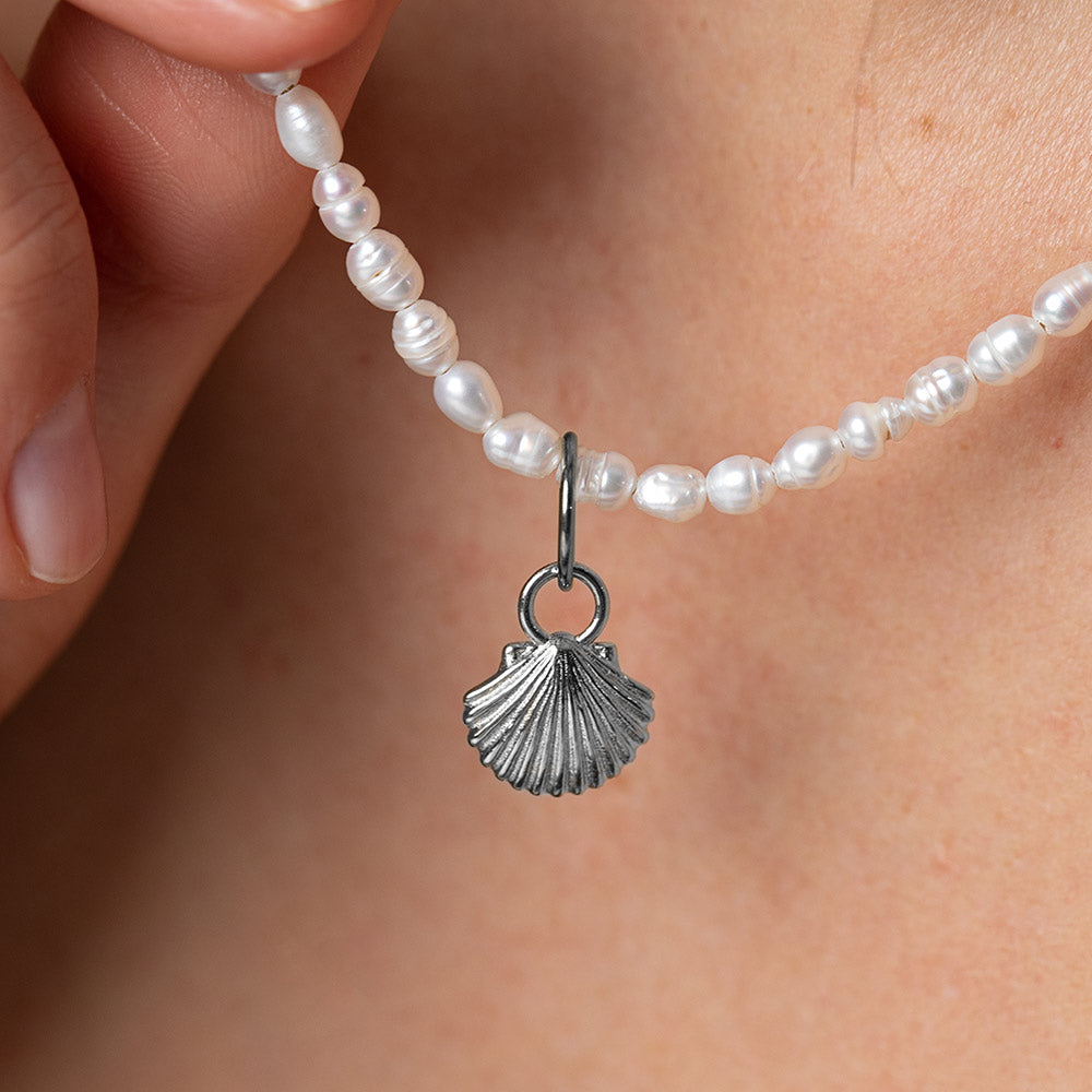 Paul Hewitt Scallop Shell Charm Silber - PH-JE-0437