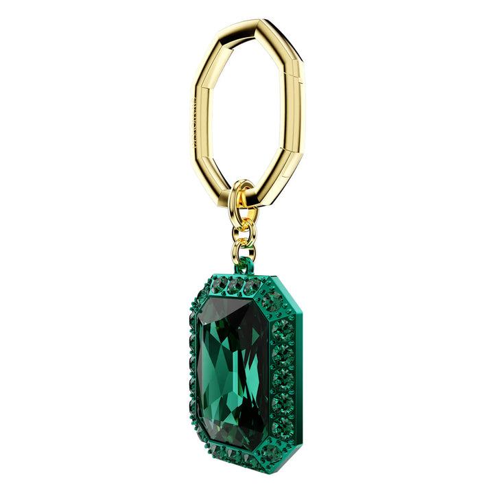 Swarovski Schlüsselanhänger Oktagon-Schliff Grün Metallmix - 5666643
