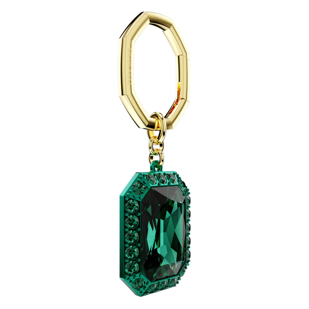 Swarovski Schlüsselanhänger Oktagon-Schliff Grün Metallmix - 5666643