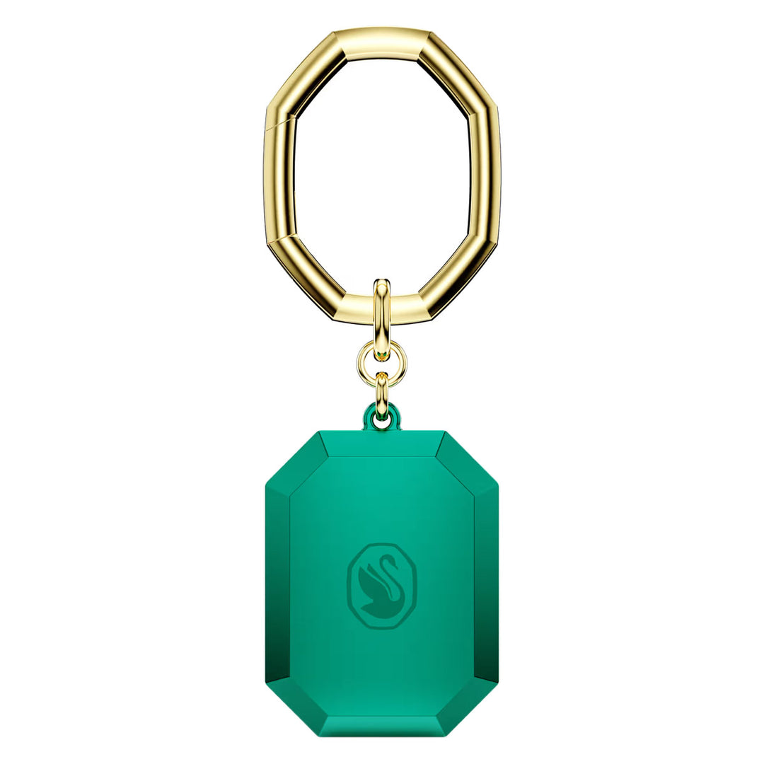 Swarovski Schlüsselanhänger Oktagon-Schliff Grün Metallmix - 5666643