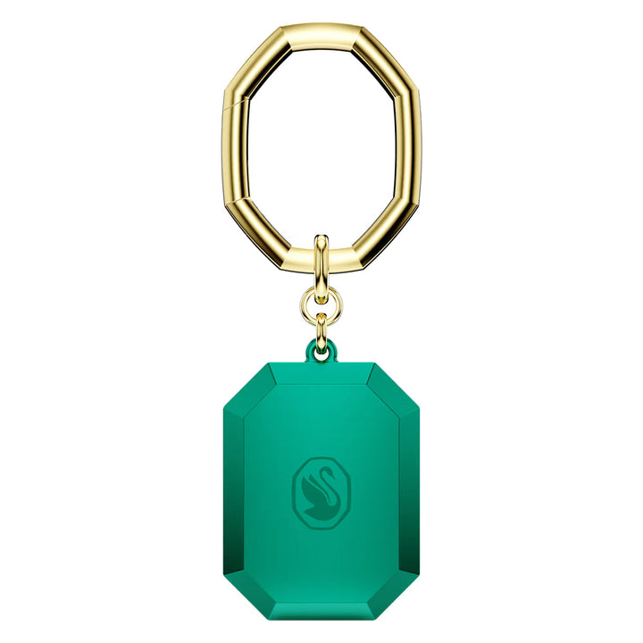 Swarovski Schlüsselanhänger Oktagon-Schliff Grün Metallmix - 5666643