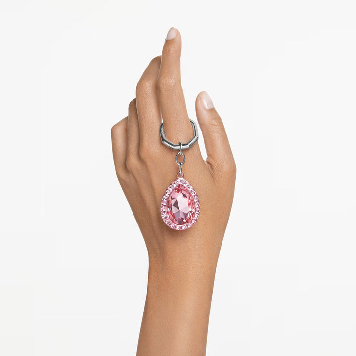 Swarovski Schlüsselanhänger Tropfenschliff Rosa - 5666646