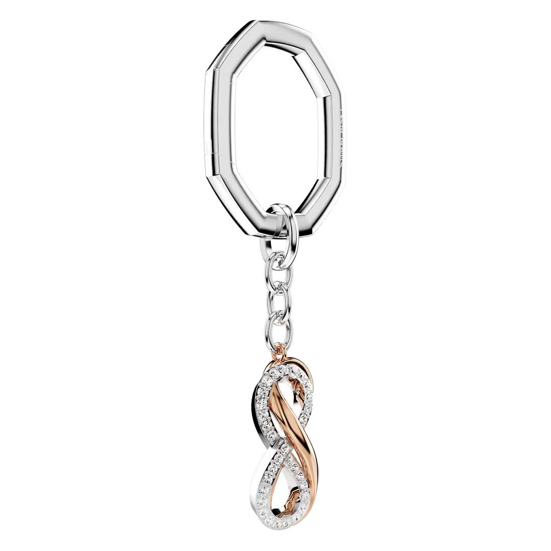 Swarovski Schlüsselanhänger Unendlichkeit Weiss Metallmix - 5687996