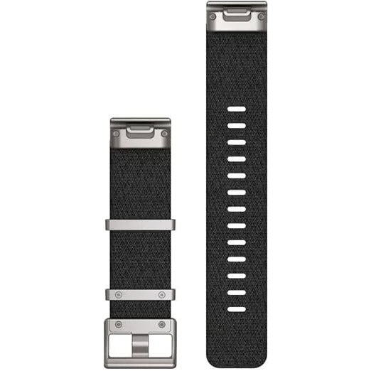 Garmin MARQ QuickFit 22 Jacquard Weave Nylon Black Band - 010-12738-21