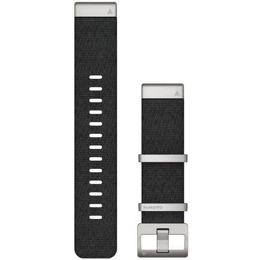 Garmin MARQ QuickFit 22 Jacquard Weave Nylon Black Band - 010-12738-21