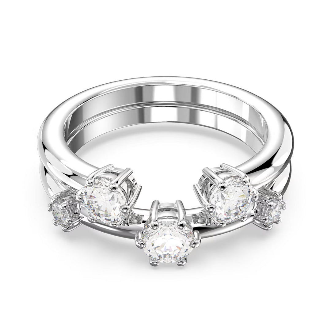 Swarovski Constella Ring Set Silber