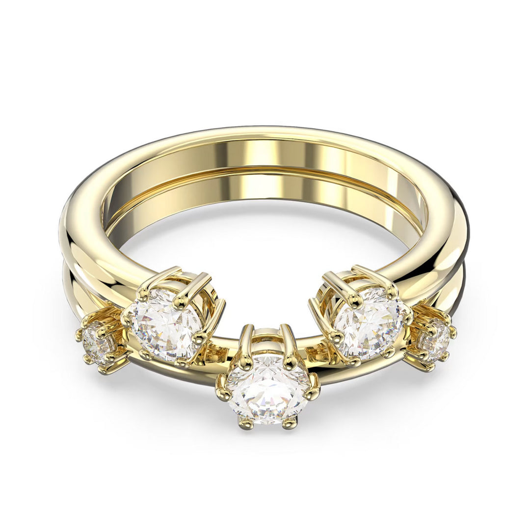 Swarovski Constella Ring Set Gold