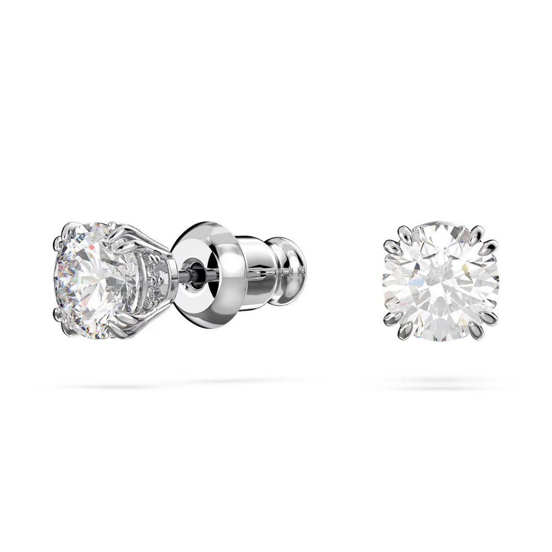 Swarovski Stilla Set Rundschliff Weiss Rhodiniert - 5647663