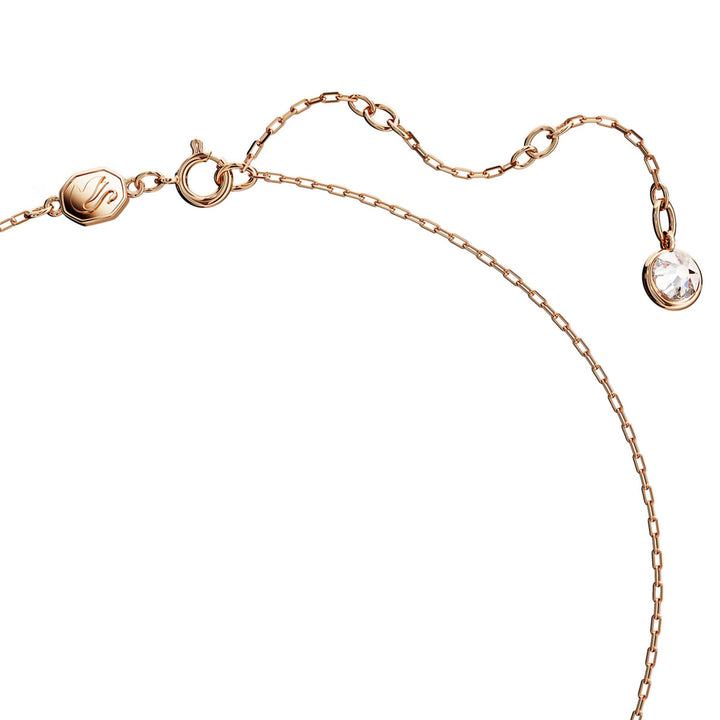 Swarovski Swan Halskette Schwan Klein Weiss Roségold Legierungsschicht - 5647555
