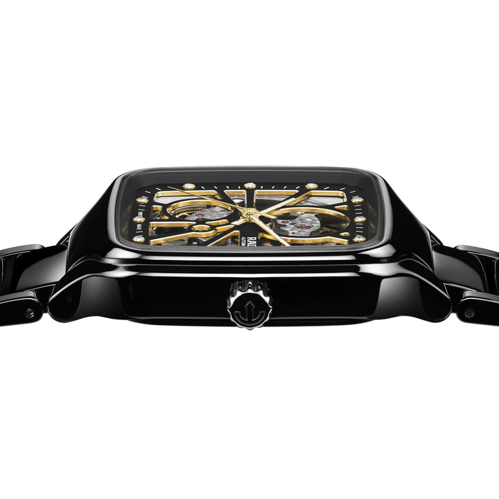 Rado True Square Automatic Open Heart Diamonds - R27086712