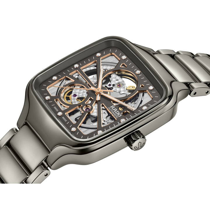 Rado True Square Automatic Open Heart Diamonds - R27083712