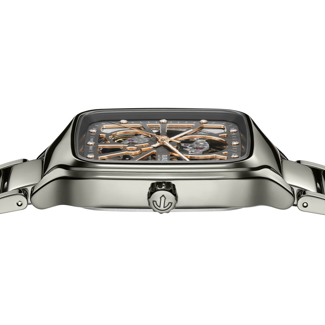 Rado True Square Automatic Open Heart Diamonds - R27083712