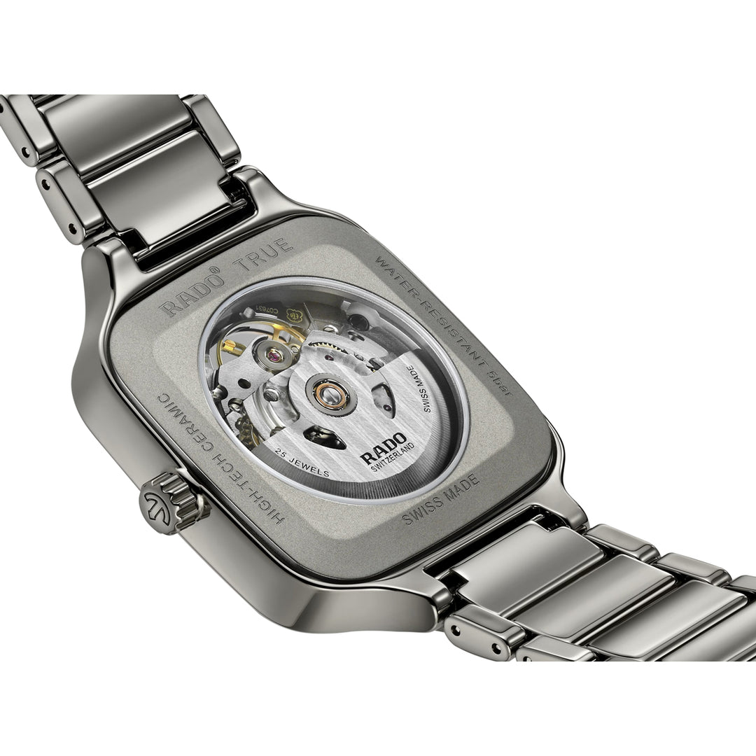 Rado True Square Automatic Open Heart Diamonds - R27083712