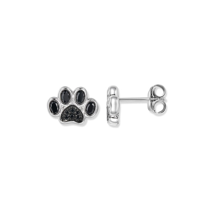 Seinerzeit Black Paw Pfoten Ohrstecker - SZA-2991-492