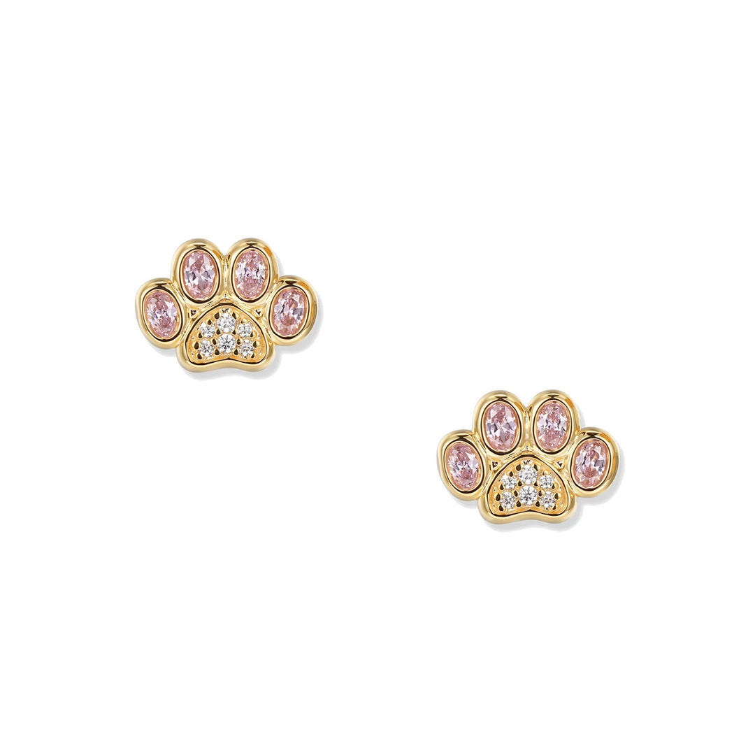 Seinerzeit Blush Paw Pfoten Ohrstecker - SZA-2968-492