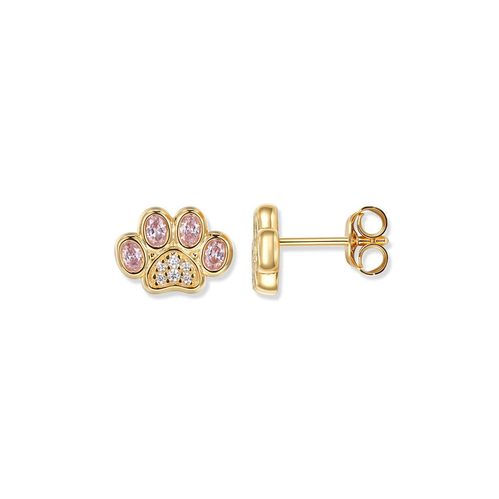Seinerzeit Blush Paw Pfoten Ohrstecker - SZA-2968-492