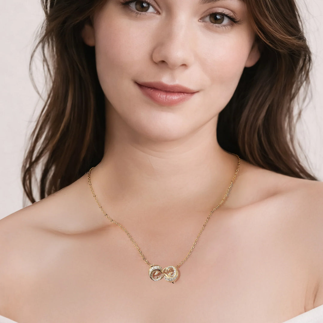Seinerzeit Crystal Delfin Infinity Anhänger - SZA-3960-490