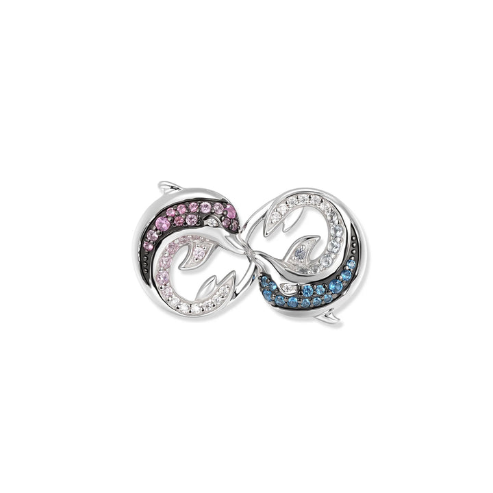 Seinerzeit Duo Delfin Infinity Anhänger - SZA-3995-490