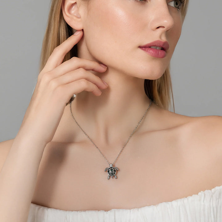 Seinerzeit Gubo Green Schildkröten Anhänger - SZA-3990-474