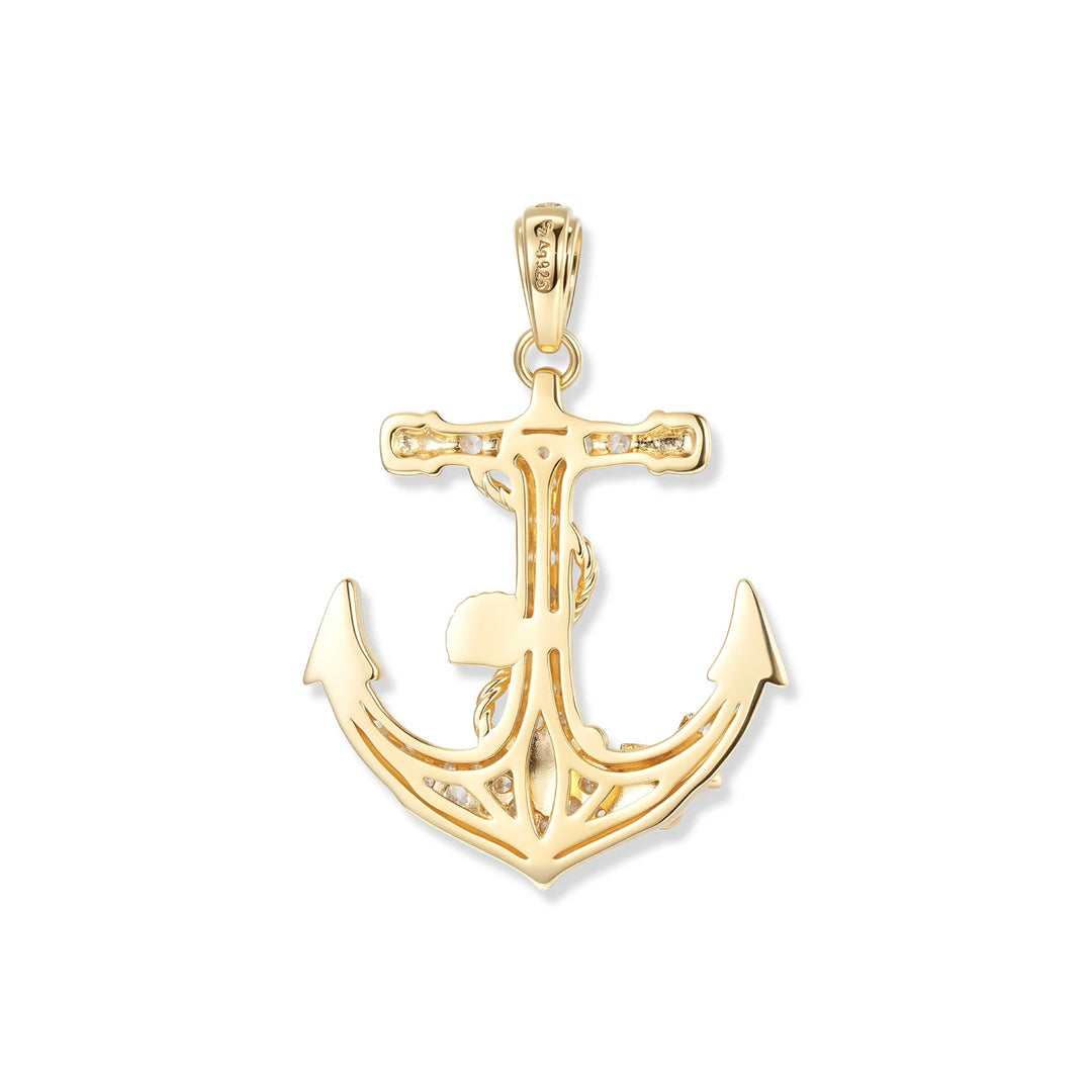 Seinerzeit Marina Crystal Anker Anhänger - SZA-3960-482