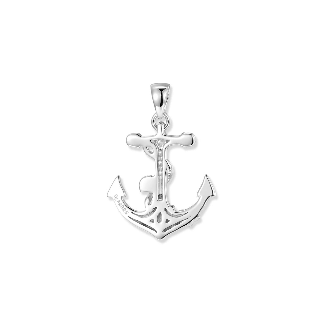 Seinerzeit Port White Anker Anhänger - SZA-3990-480