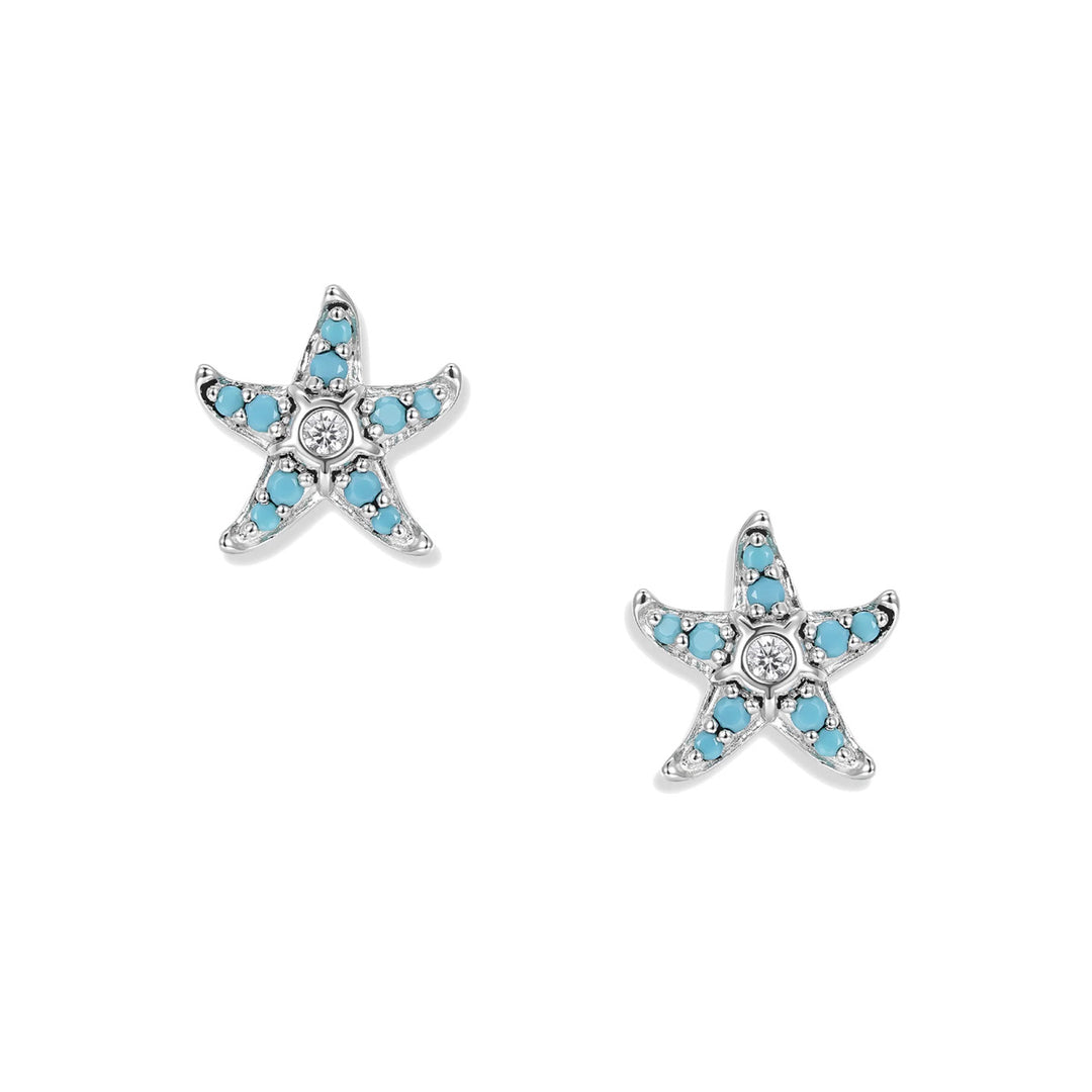 Seinerzeit Sila Aqua Seestern Ohrstecker - SZA-2990-476