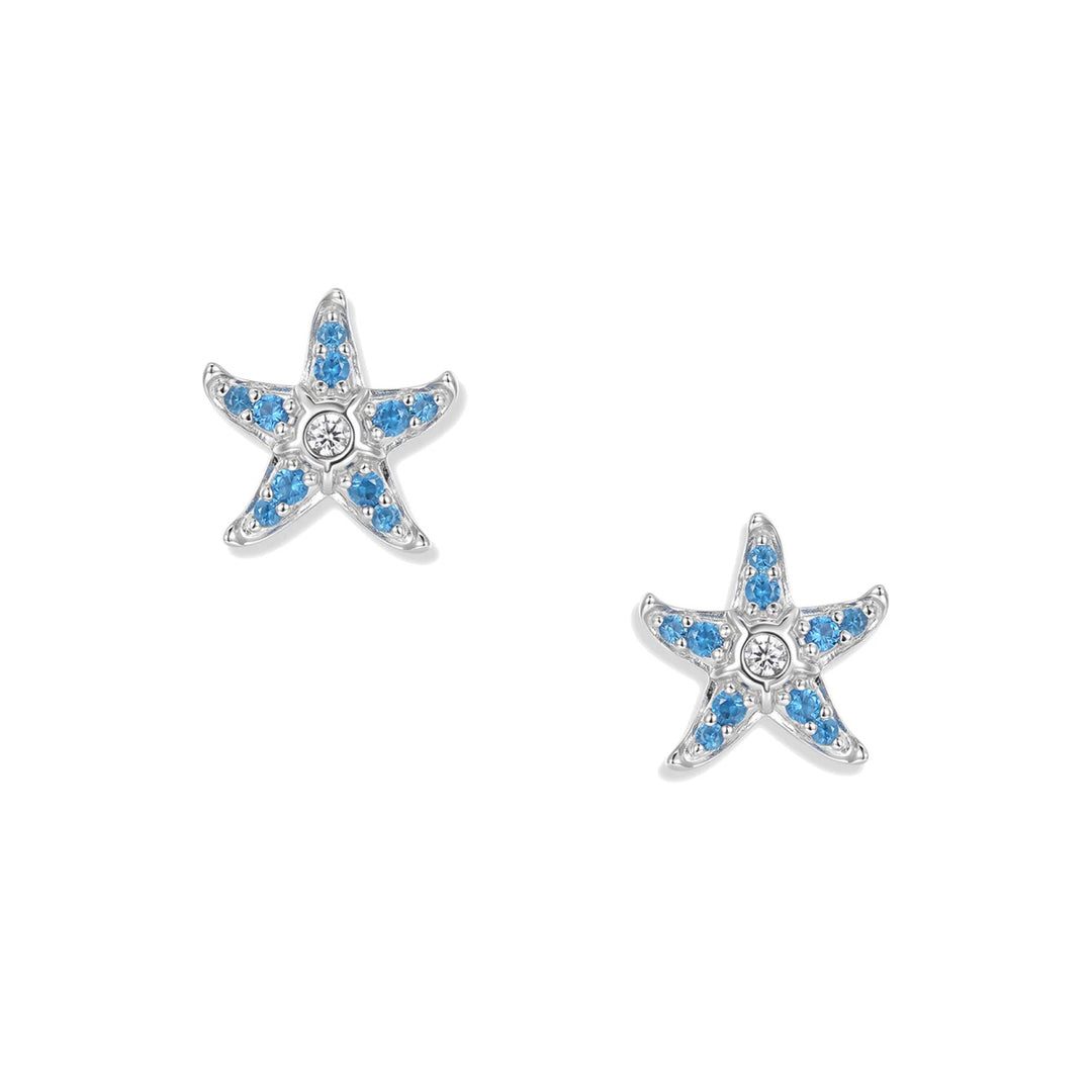 Seinerzeit Sonja Blue Seestern Ohrstecker - SZA-2994-478