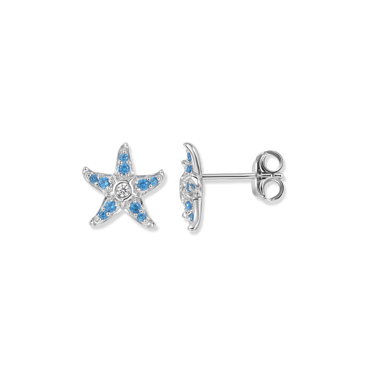 Seinerzeit Sonja Blue Seestern Ohrstecker - SZA-2994-478