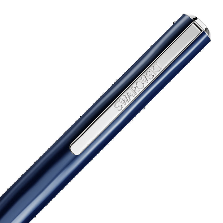 Swarovski Shimmer Kugelschreiber Blau lackiert verchromt - 5707709