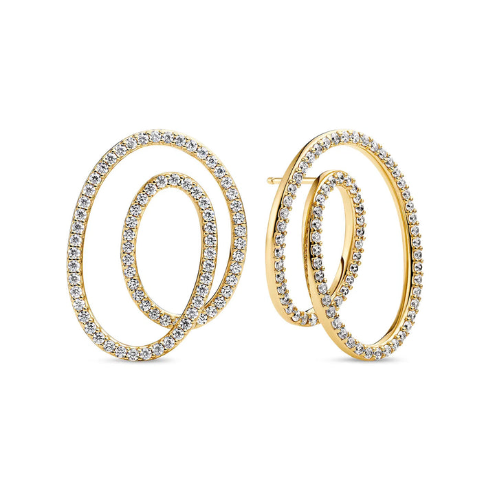 Sif Jakobs Spirale Due Grande Ohrstecker - SJ-E2599-CZ-YG