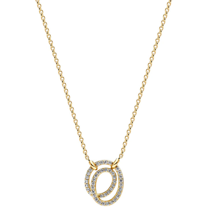 Sif Jakobs Spirale Due Halskette - SJ-N2577-CZ-YG