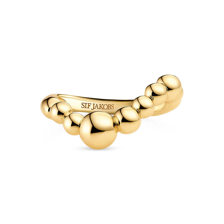 Sif Jakobs Bormio Wave Ring - SJ-R2589-YG