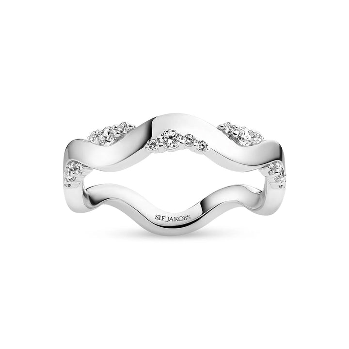 Sif Jakobs Ellera Waves Altro Ring - SJ-R2762-CZ