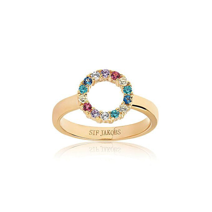 Sif Jakobs Biella Piccolo Ring - SJ-R337-XCZ(YG)
