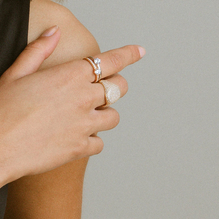 Sif Jakobs Ellera Uno Grande Ring - SJ-R42282-CZ-YG